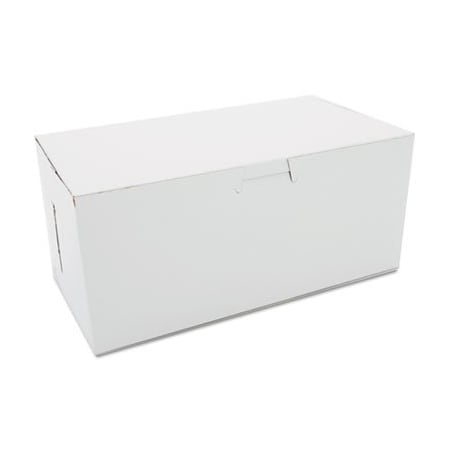 Southern Champion Tray SCT, Non-Window Bakery Boxes, 9 X 5 X 4, White, 250PK 0949